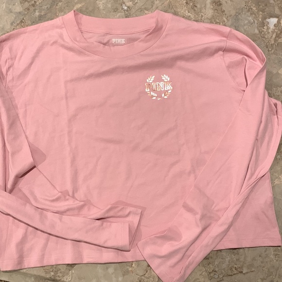 VS PINK Crop Longsleeve Shirt - Picture 5 of 5